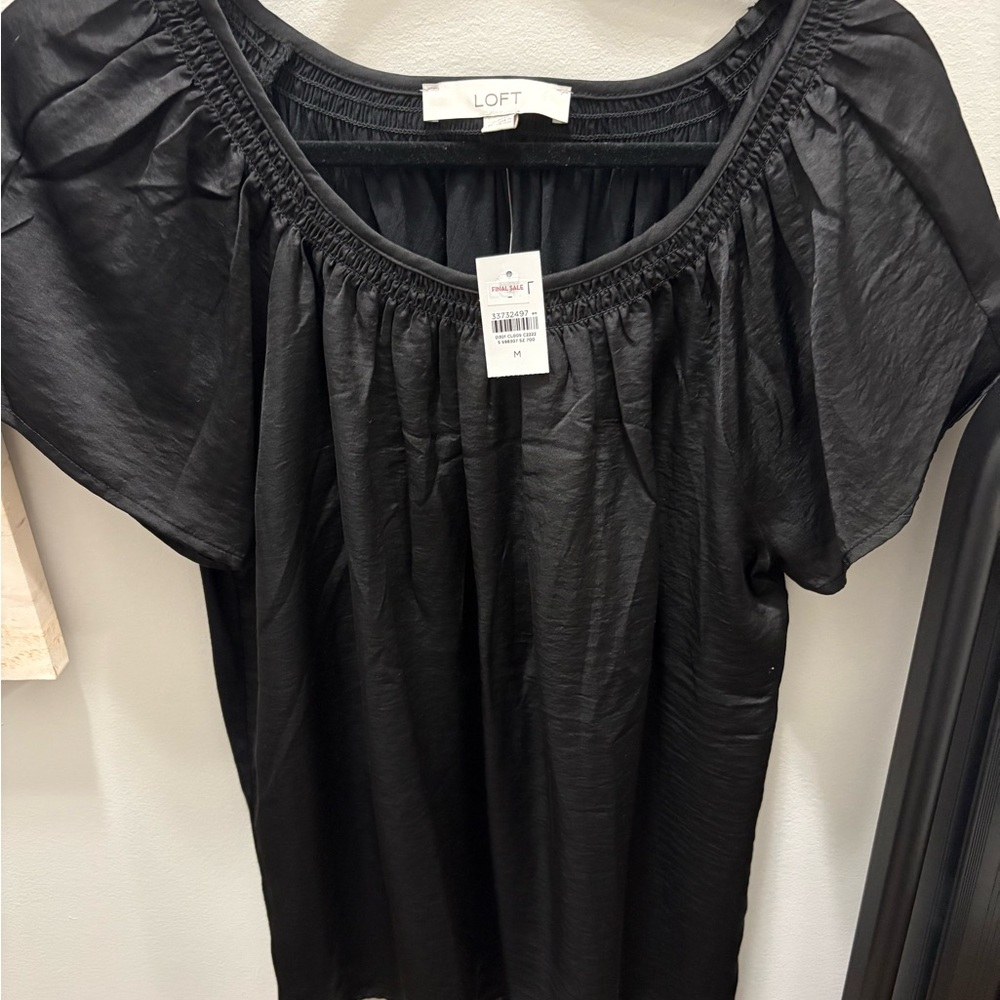 LOFT Black Blouse for Women